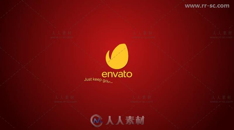 简单的新春倒计时形状标志动画Logo演绎AE模板 Videohive Simple Countdown Shape ...