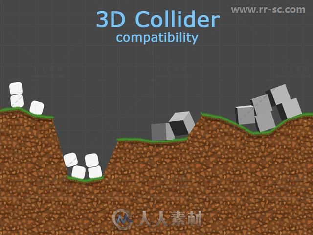 简单的2D平台游戏地形编辑器Unity素材资源