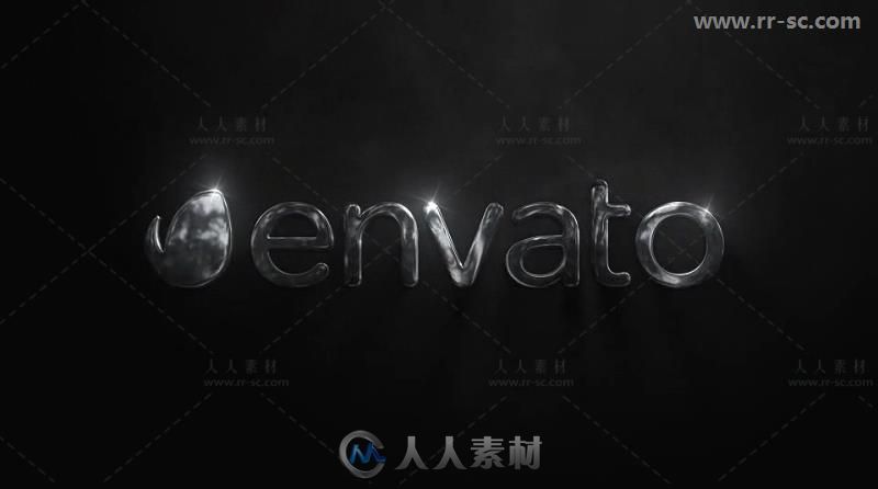 豪华神奇粒子上升聚合标志展示Logo演绎AE模板 Videohive Luxury Particle Logo 20...