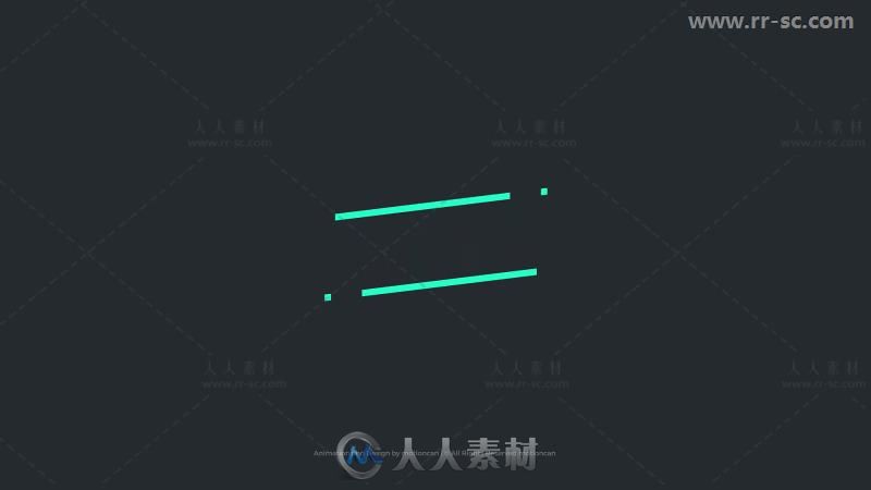 简单独特的企业文字标题排版动画展示AE模板 Videohive Titles Animation 20625695