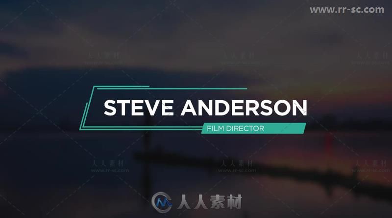 简单干净的文字字幕标题排版动画展示AE模板 Videohive Lower Thirds 20633452