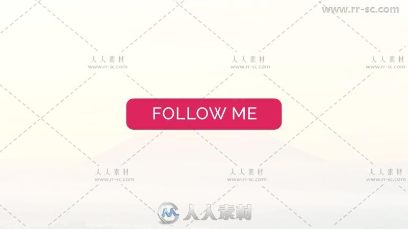 干净迷你简约企业文字字幕标题排版动画AE模板 Videohive Titles Animation 20676995