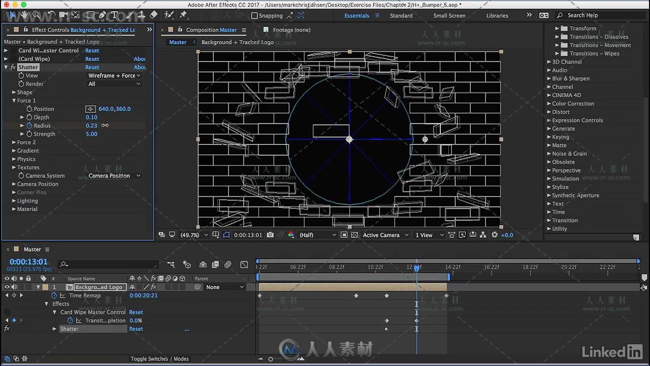 After Effects CC 2018基础技能训练视频教程