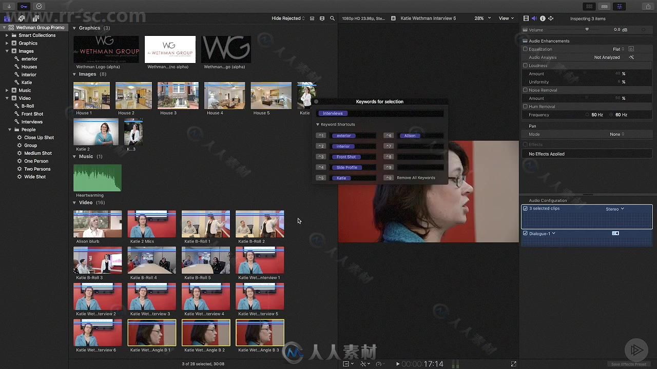 Final Cut Pro X剪辑非线基础核心训练视频教程