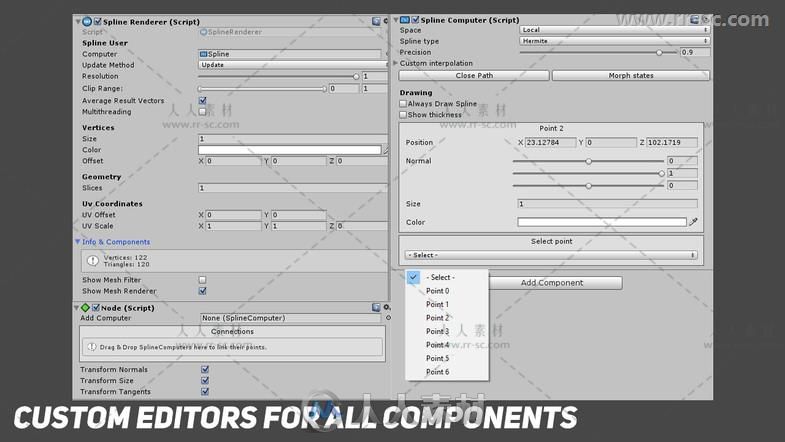 游戏最终样条解决方案角色3D模型Unity游戏素材资源