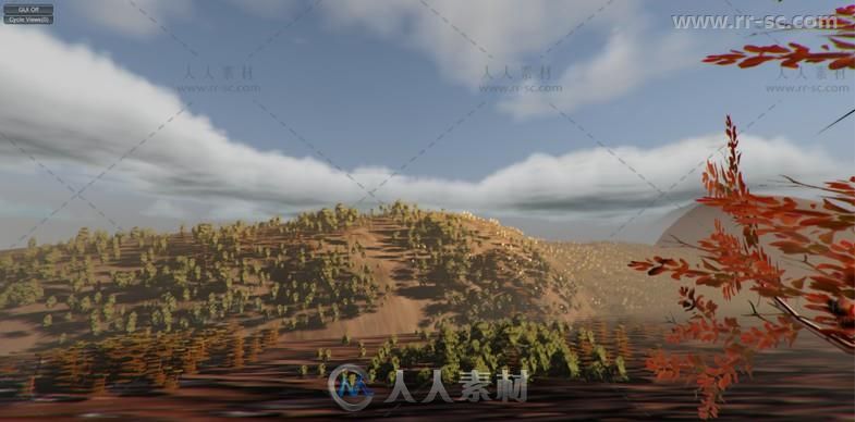 强大的真实草地系统特效脚本Unity游戏素材资源