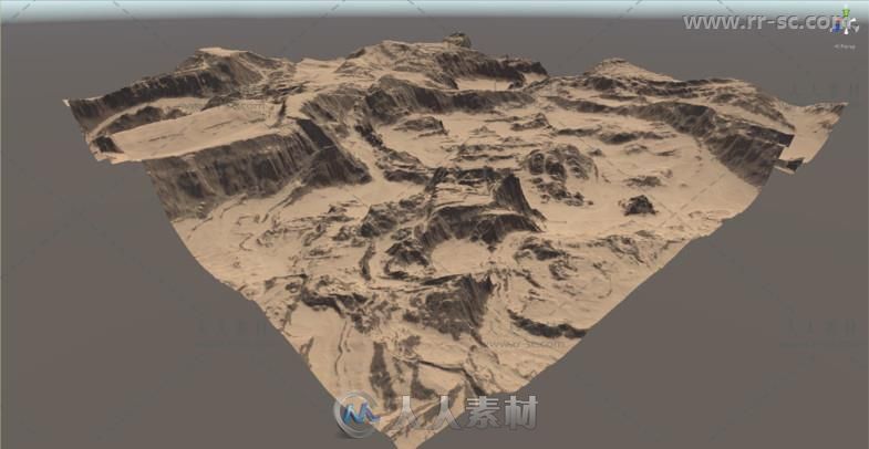 PBR沙漠景观环境3D模型Unity游戏素材资源