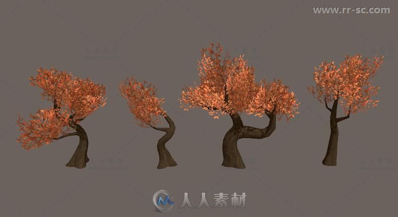 幻想美丽的森林环境3D模型Unity游戏素材资源