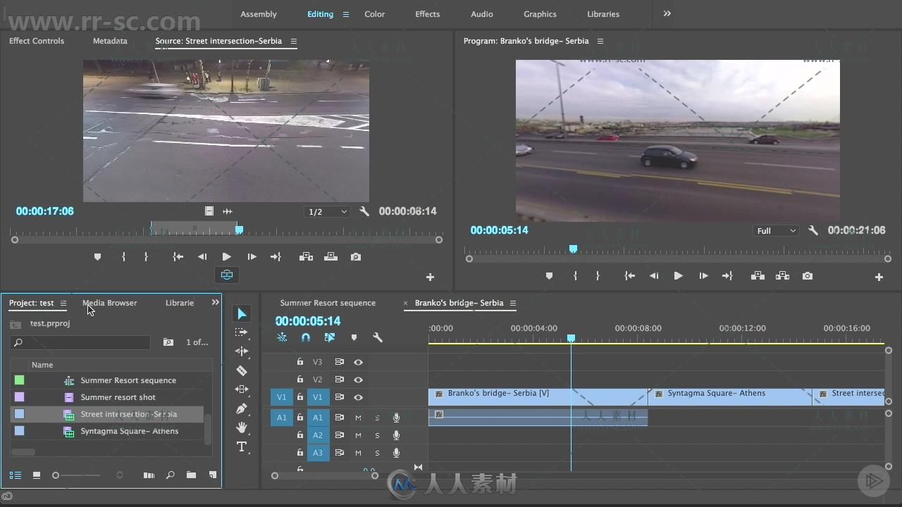 Premiere Pro 360度VR视频剪辑技巧视频教程