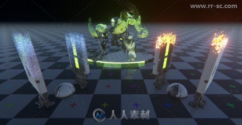 科幻VFX粒子系统Unity游戏素材资源