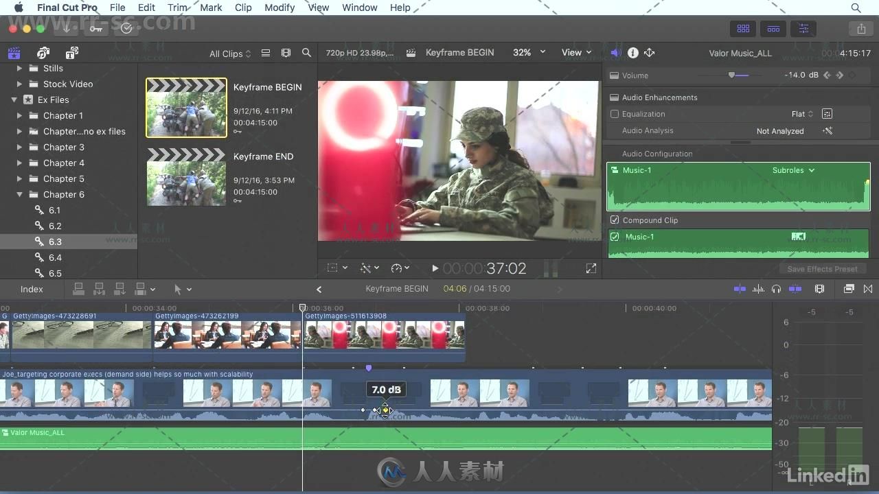 Final Cut Pro X全面核心工作流程训练视频教程