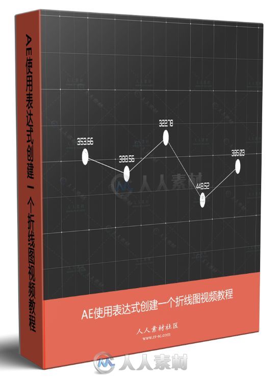 AE使用表达式创建一个折线图视频教程