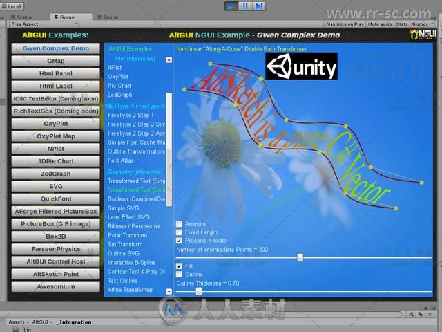 UI集成专业GUI框架编辑器扩充Unity游戏素材资源