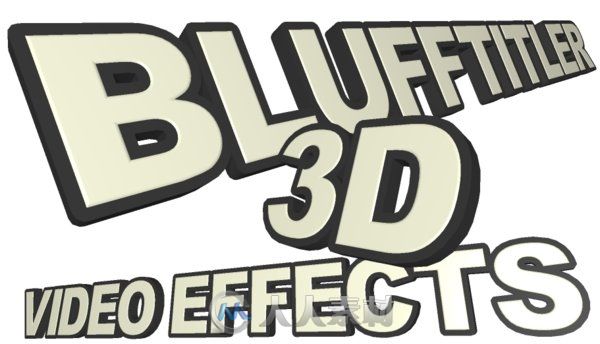 BluffTitler Pro三维标题动画制作软件V14.0.0版