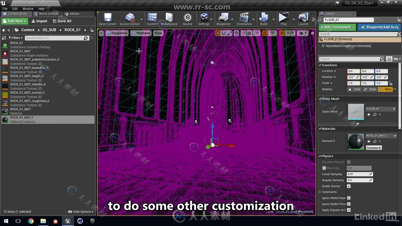 UE4中Substance Designer游戏纹理制作训练视频教程