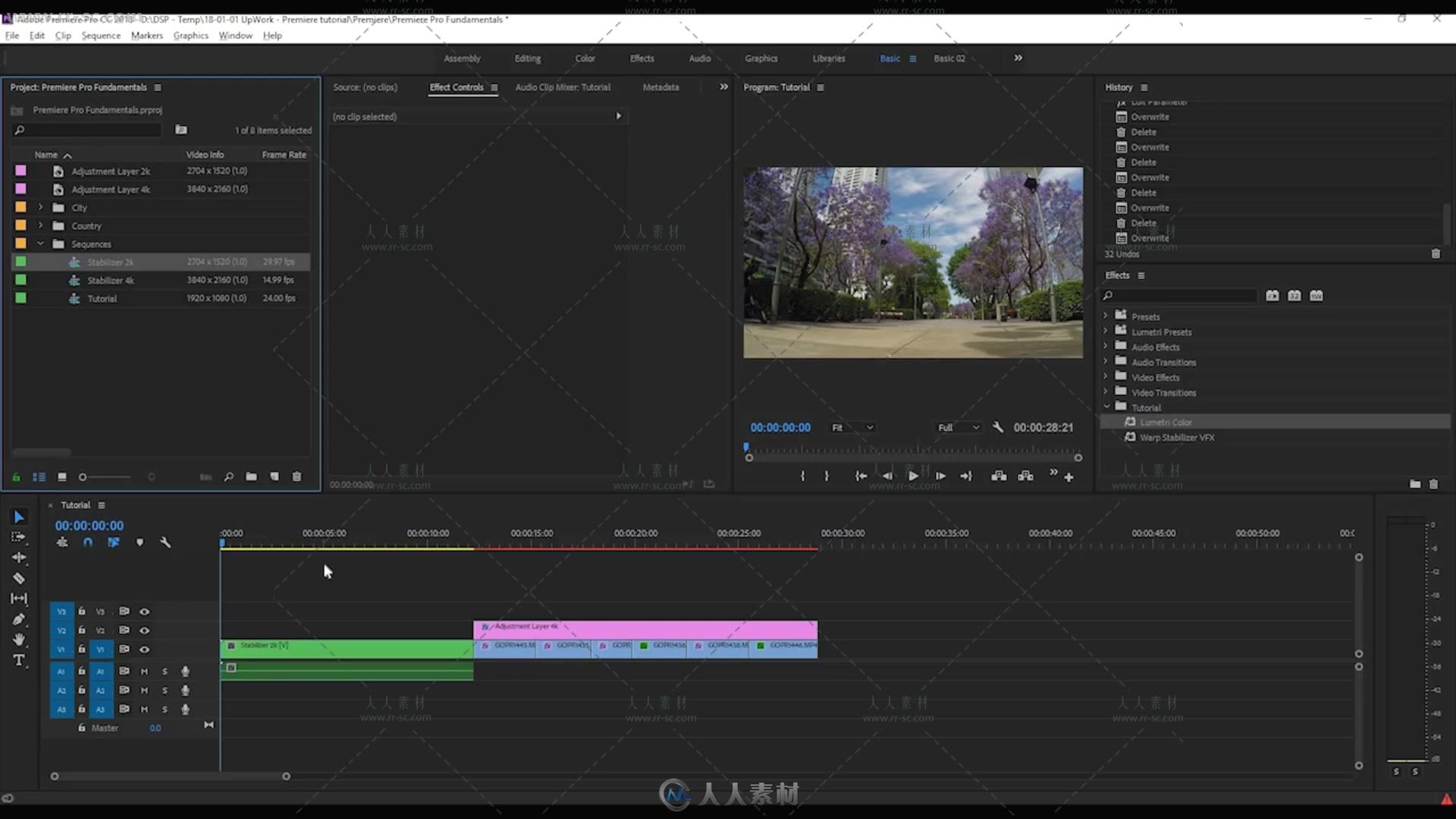 Premiere Pro CC 快速入门基础训练视频教程