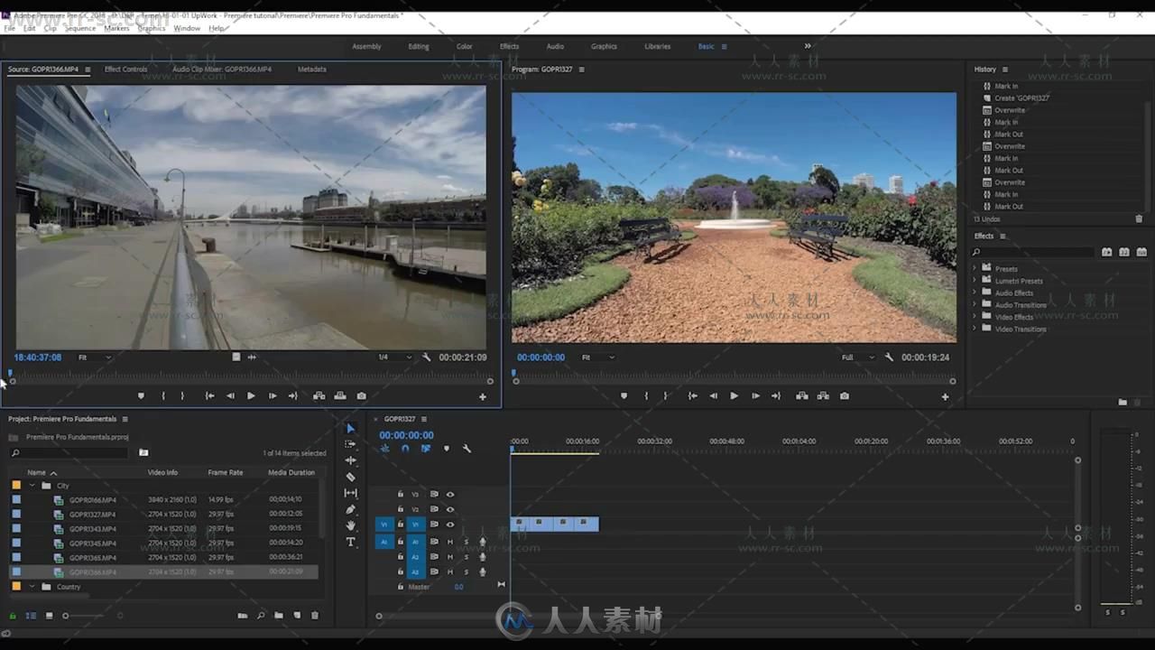 Premiere Pro CC 快速入门基础训练视频教程