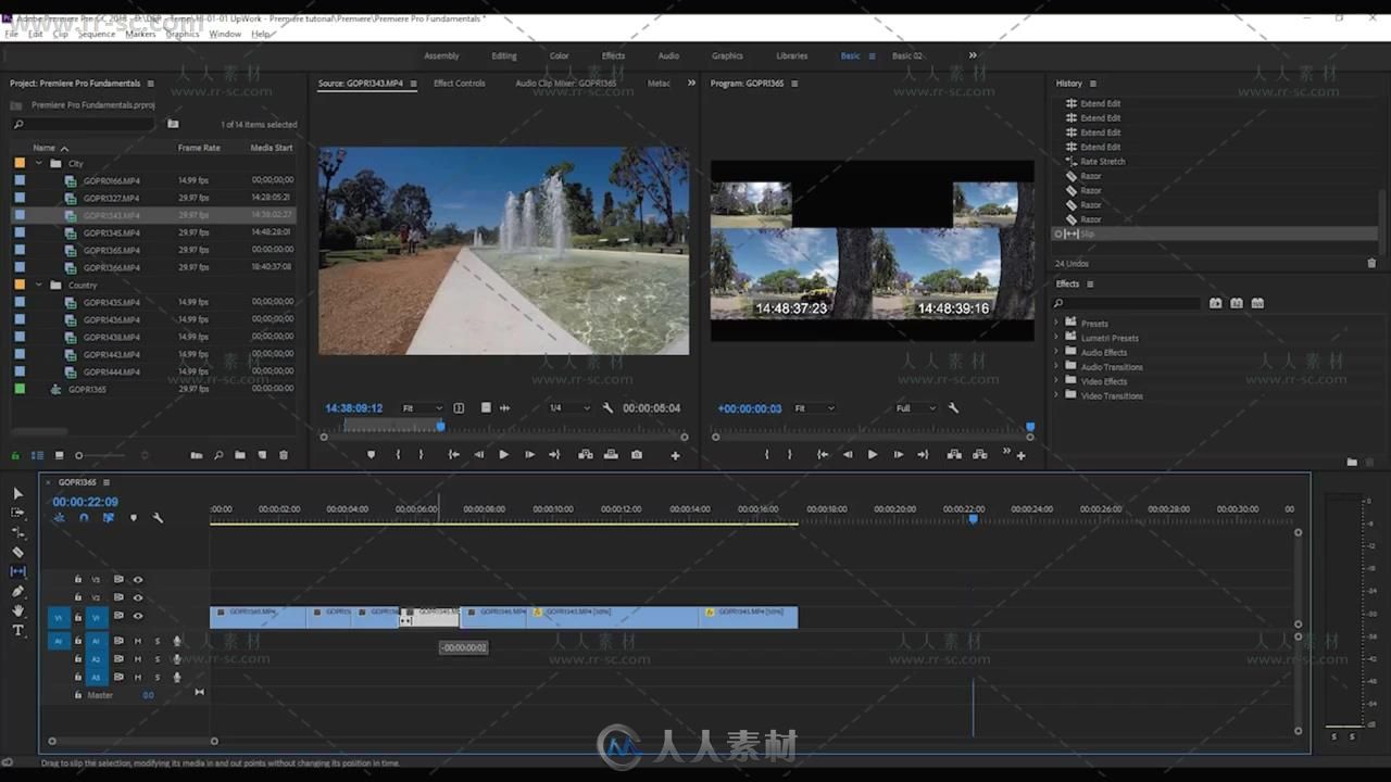 Premiere Pro CC 快速入门基础训练视频教程