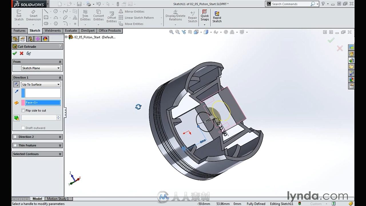 Solidworks设计一个双缸摩托车发动机的详细过程