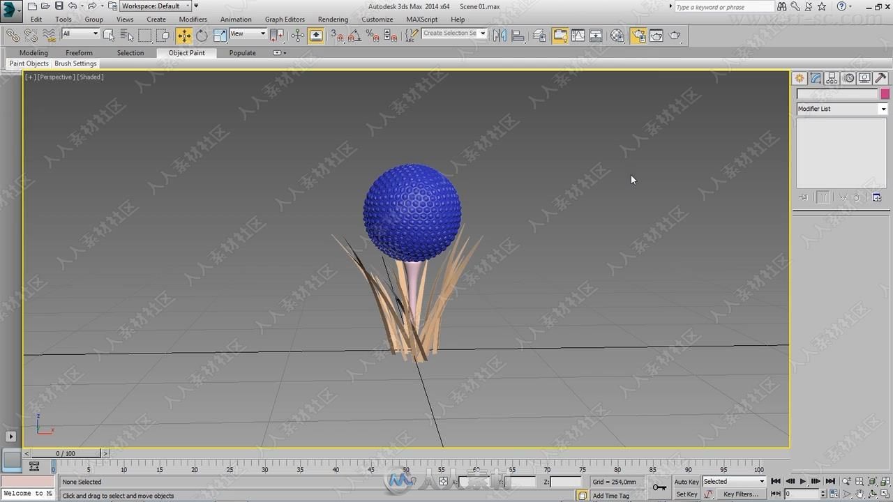 3dsmax高尔夫产品可视化实例训练视频教程