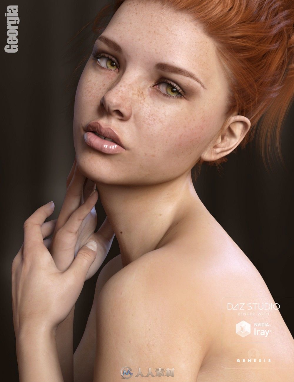 Daz 3D高清女性模型 for Genesis 3