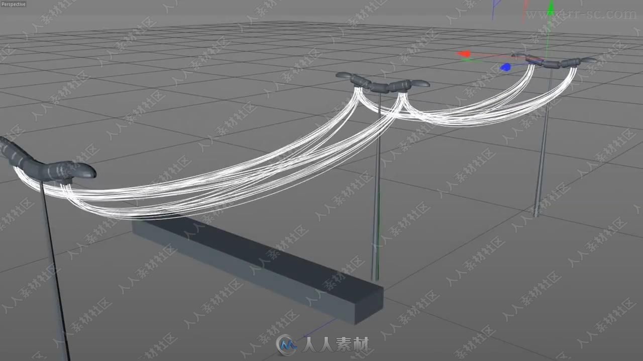 Topowire导线转换动态样条C4D插件V1.0版