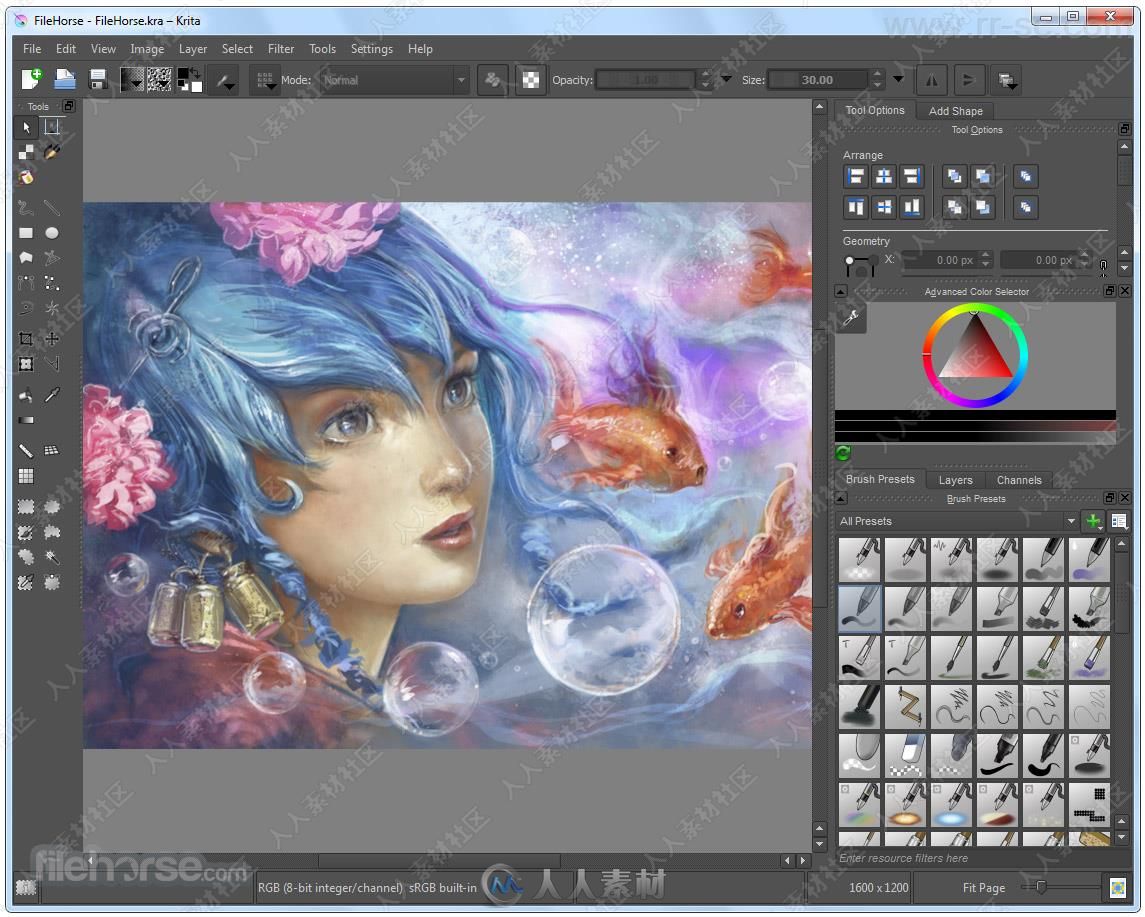 Krita Studio绘画与图像编辑软件V4.0.3版