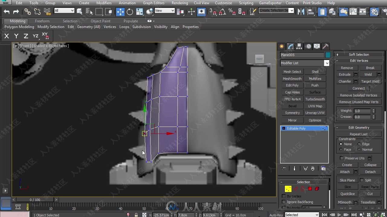 3dsmax超级机甲硬表面建模实例训练视频教程第三季