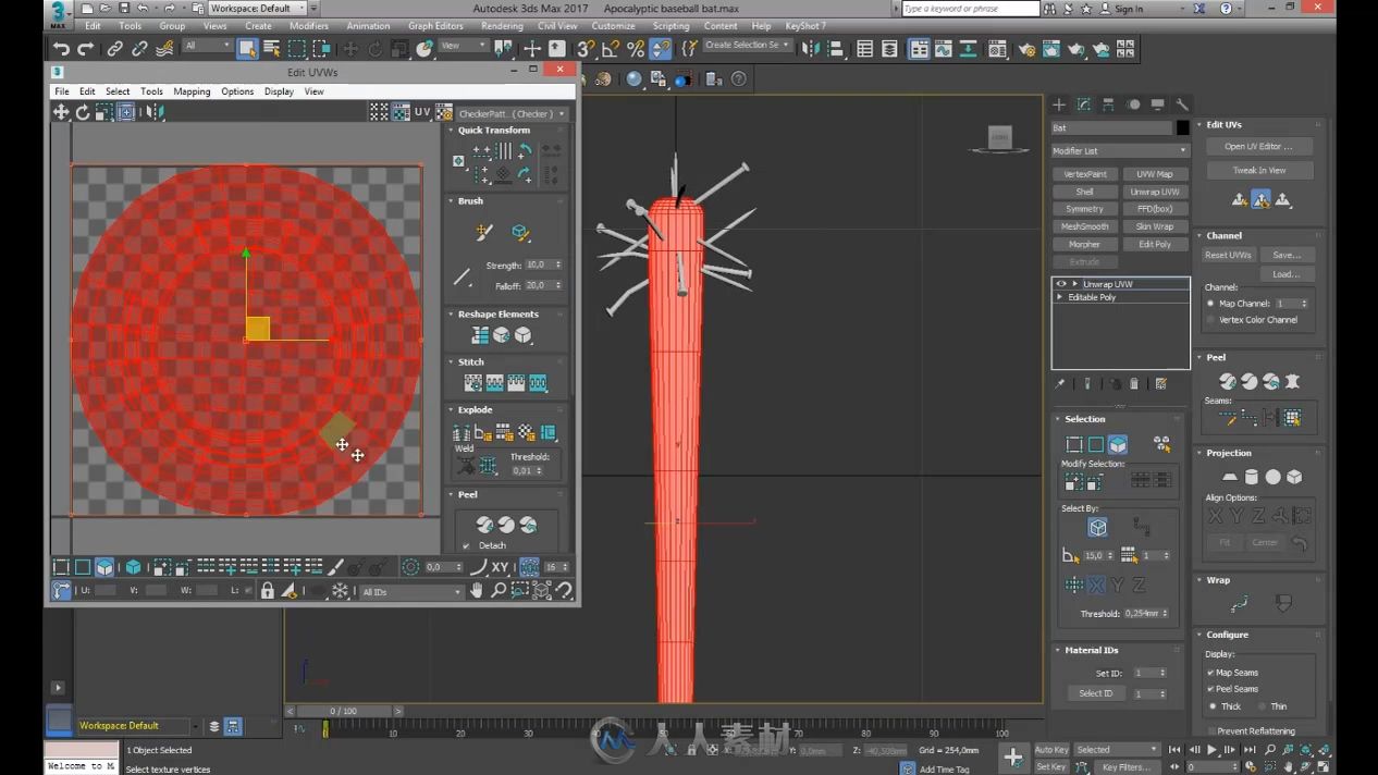 Substance Painter影视游戏4k8k高清纹理制作视频教程