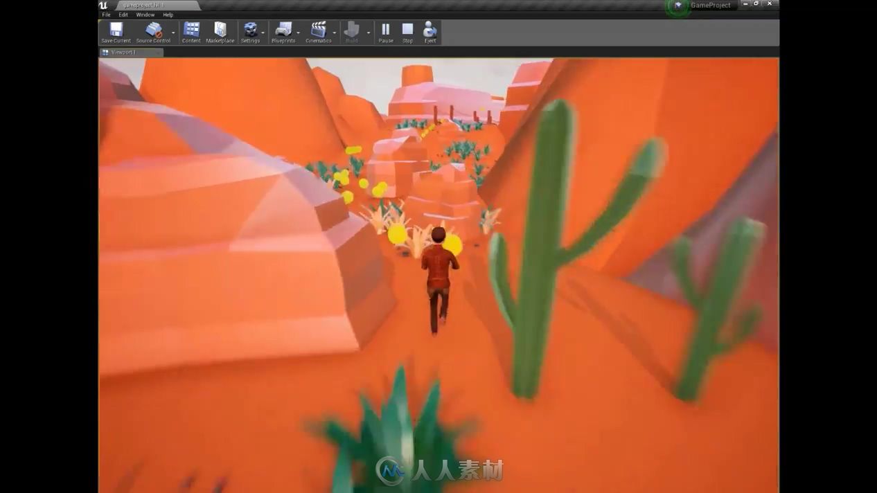 UE4 Fuse与3ds Max游戏开发综合实例训练视频教程