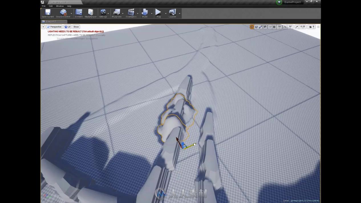 UE4 Fuse与3ds Max游戏开发综合实例训练视频教程