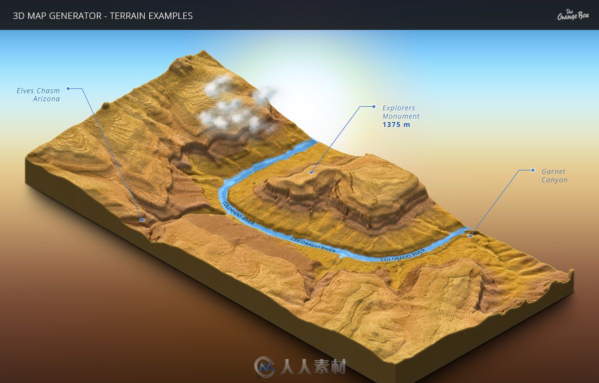 3d map generator-terrain from heightmap1.4