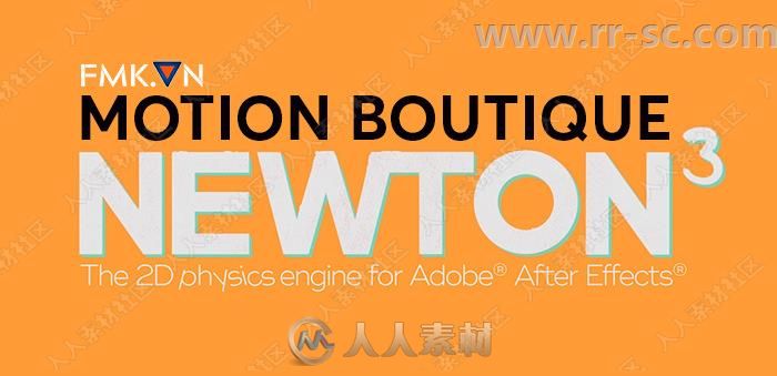 Motion Boutique Newton 牛顿2D动力学AE插件V3版