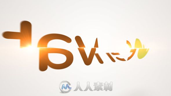 精致独特翻转变换LOGO演绎动画AE模板合集