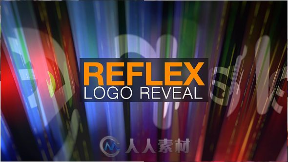 立体数码重组效果logo动画演绎AE模板