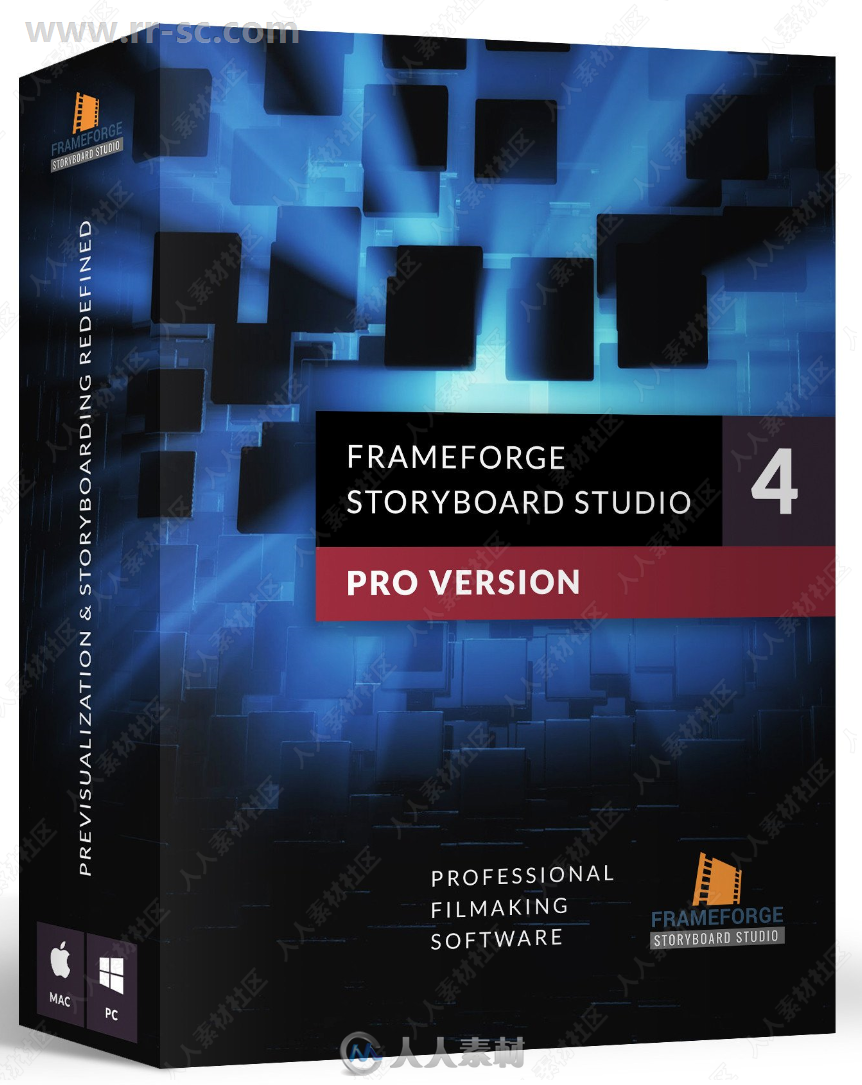 FrameForge Storyboard Studio影视后期预演软件V4.03版