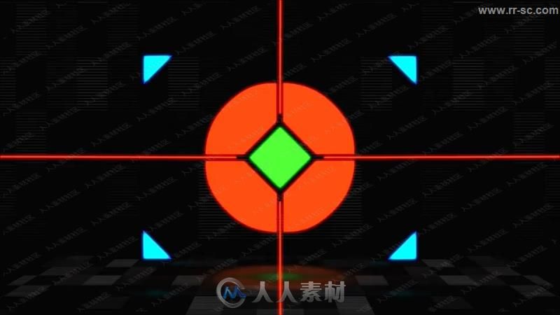 专业数字现代独特logo动画演绎AE模板