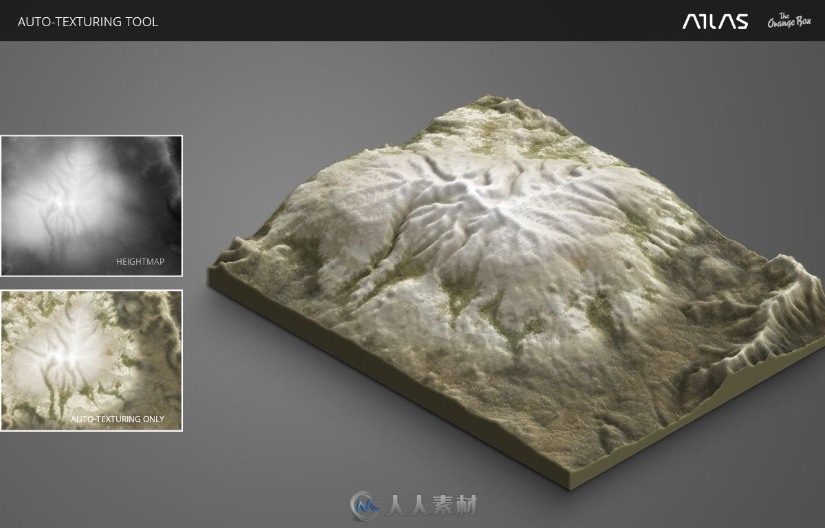 3d_map_generator_terrain_v1.4.rar 独立高程 画笔 纹理 样式免费载入使用