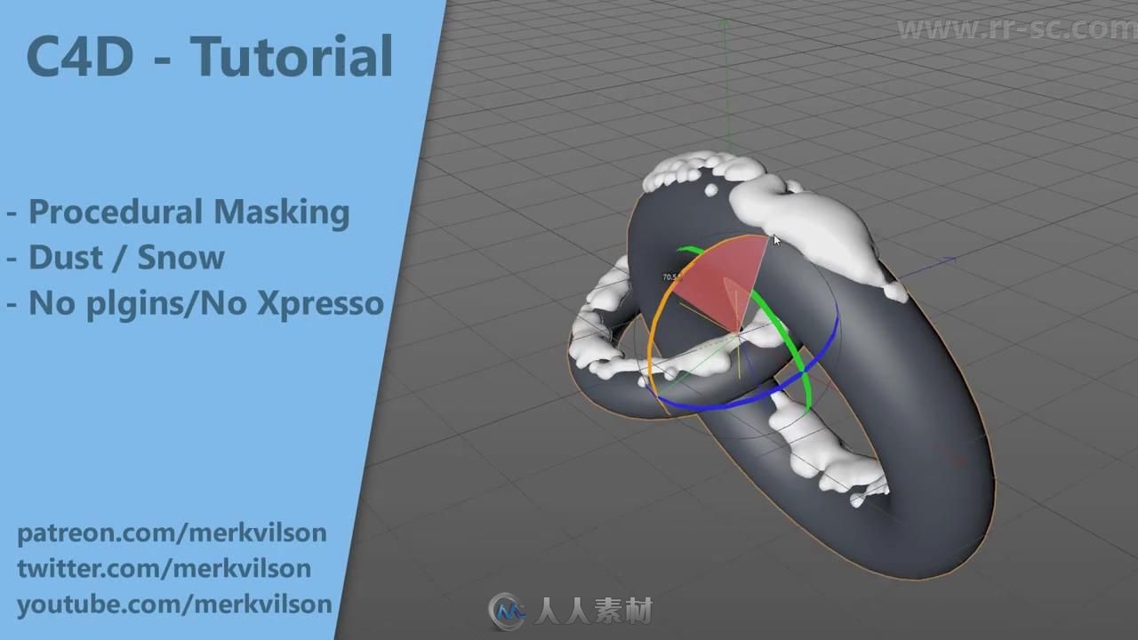 16部C4D超实用制作技巧视频教程合集