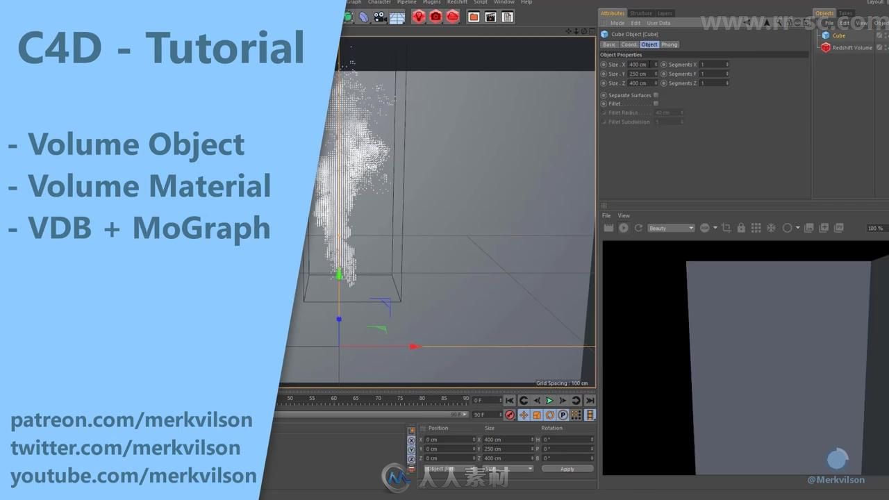 16部C4D超实用制作技巧视频教程合集