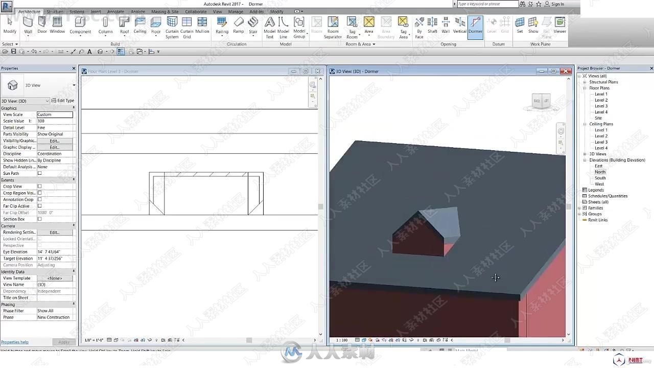 REVIT建筑认证课程视频教程