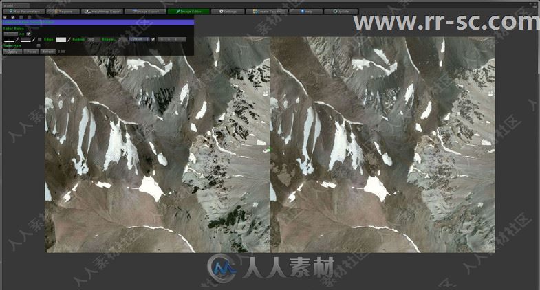 现实世界提取卫星图像工具Unity游戏素材资源