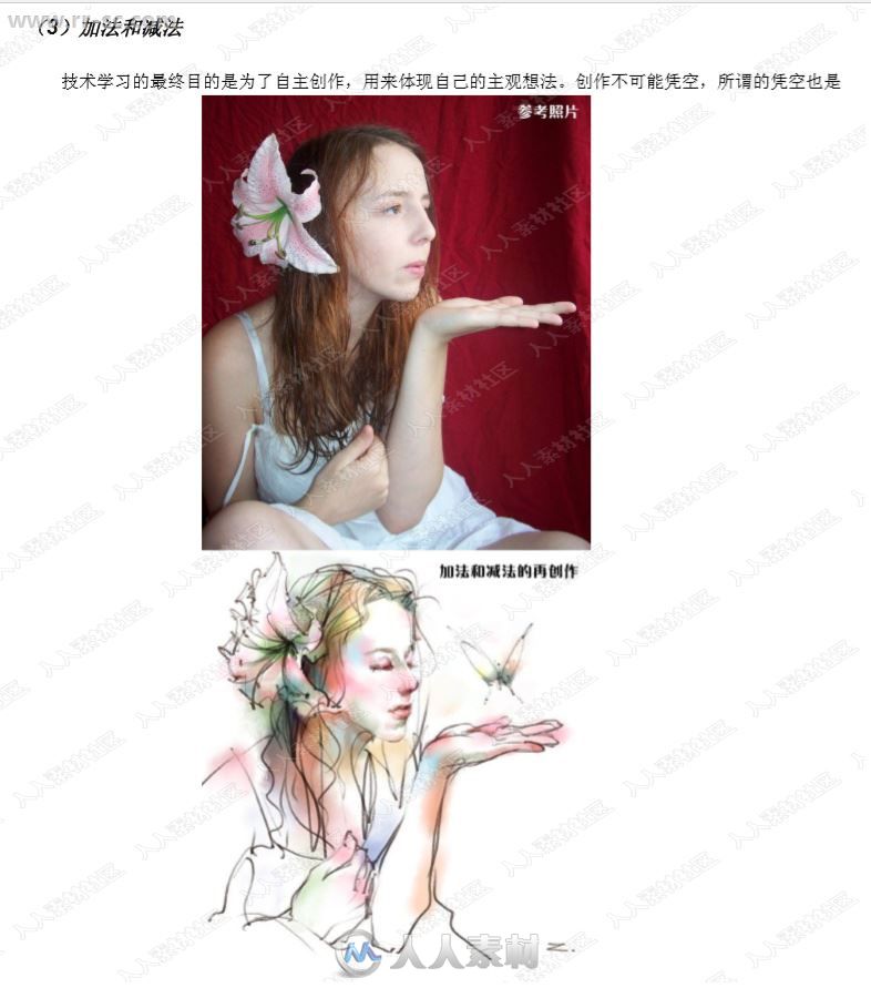 新手绘画基础实用厚涂画法书籍杂志三本合集