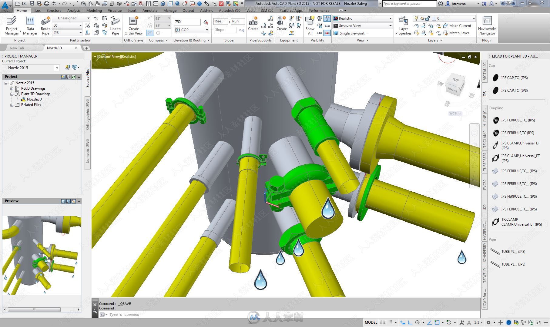 Autodesk AutoCAD Plant 3D软件V2019.1版