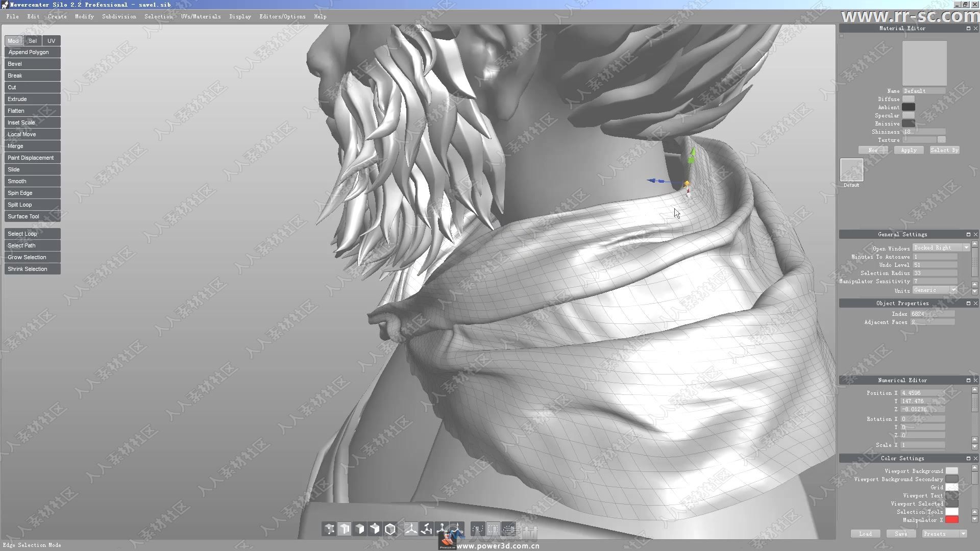 ZBrush猴子分解制作训练实例视频教程