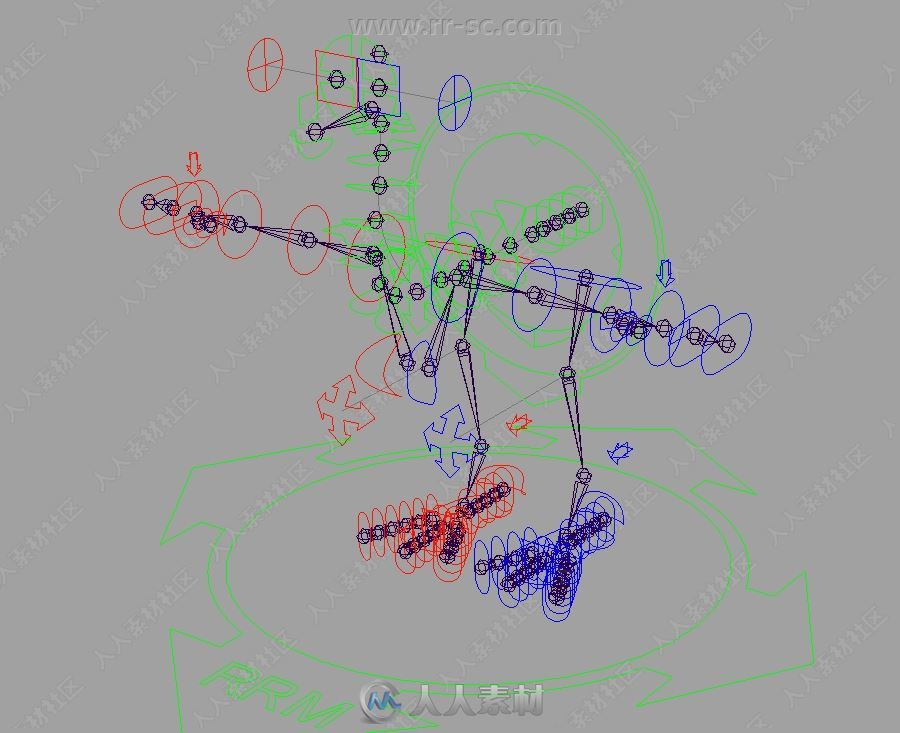 Rapid Rig Modular快速自动绑定Maya插件V2.3.7版