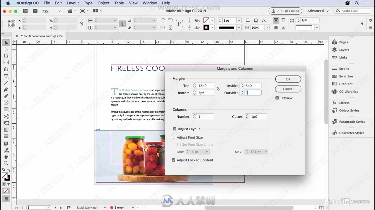 InDesign CC 2019新功能技术训练视频教程