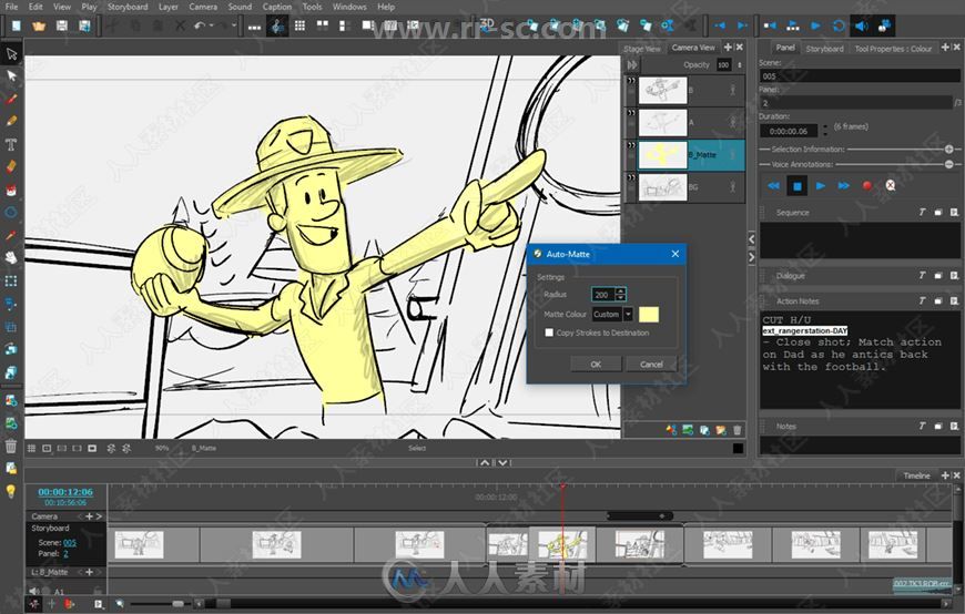 ToonBoom Storyboard Pro 6分镜头故事板软件V14.20.2版