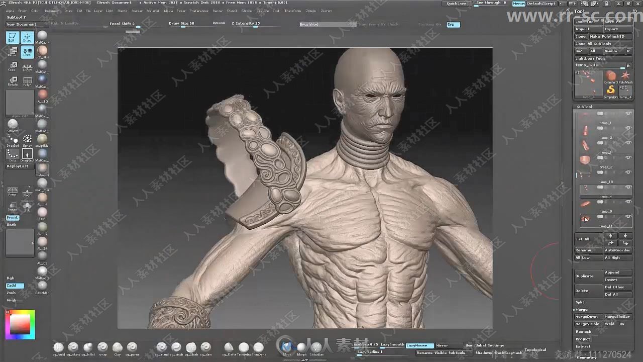 董超魔族战士Maya与ZBrush制作视频教程