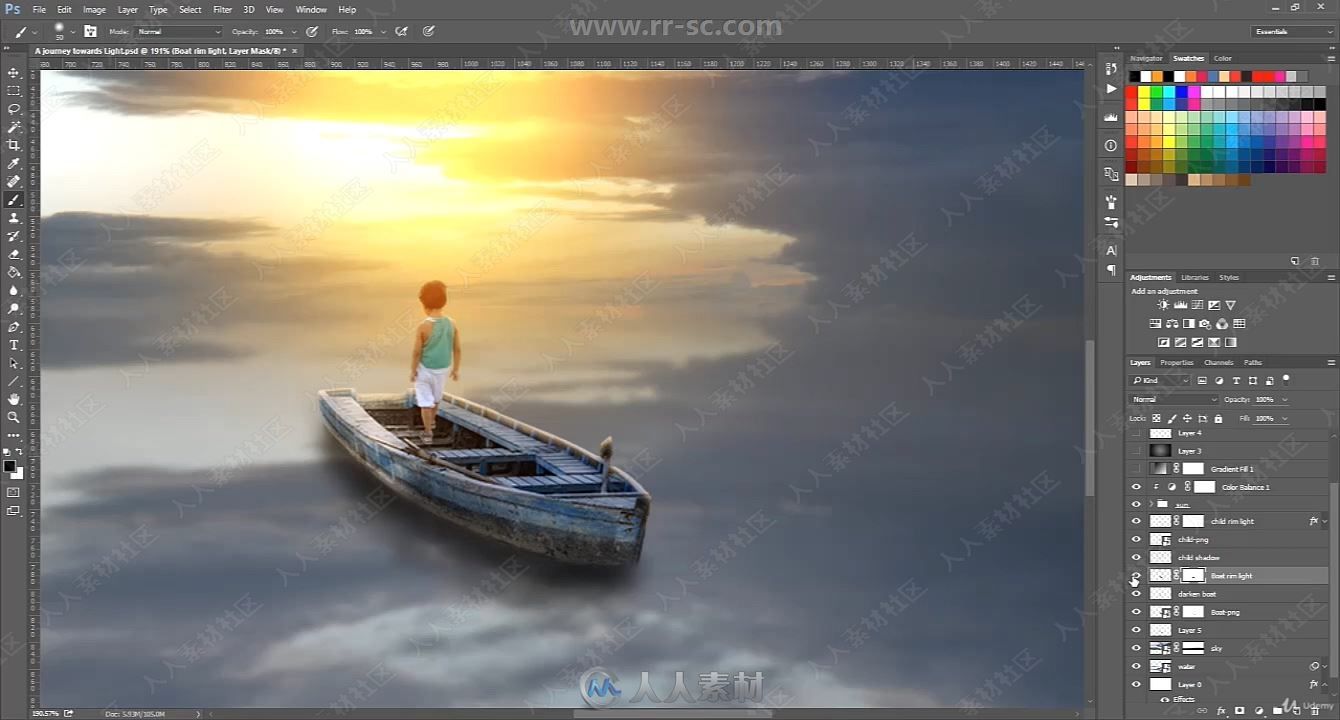 Photoshops创意照片后期合成技术视频教程